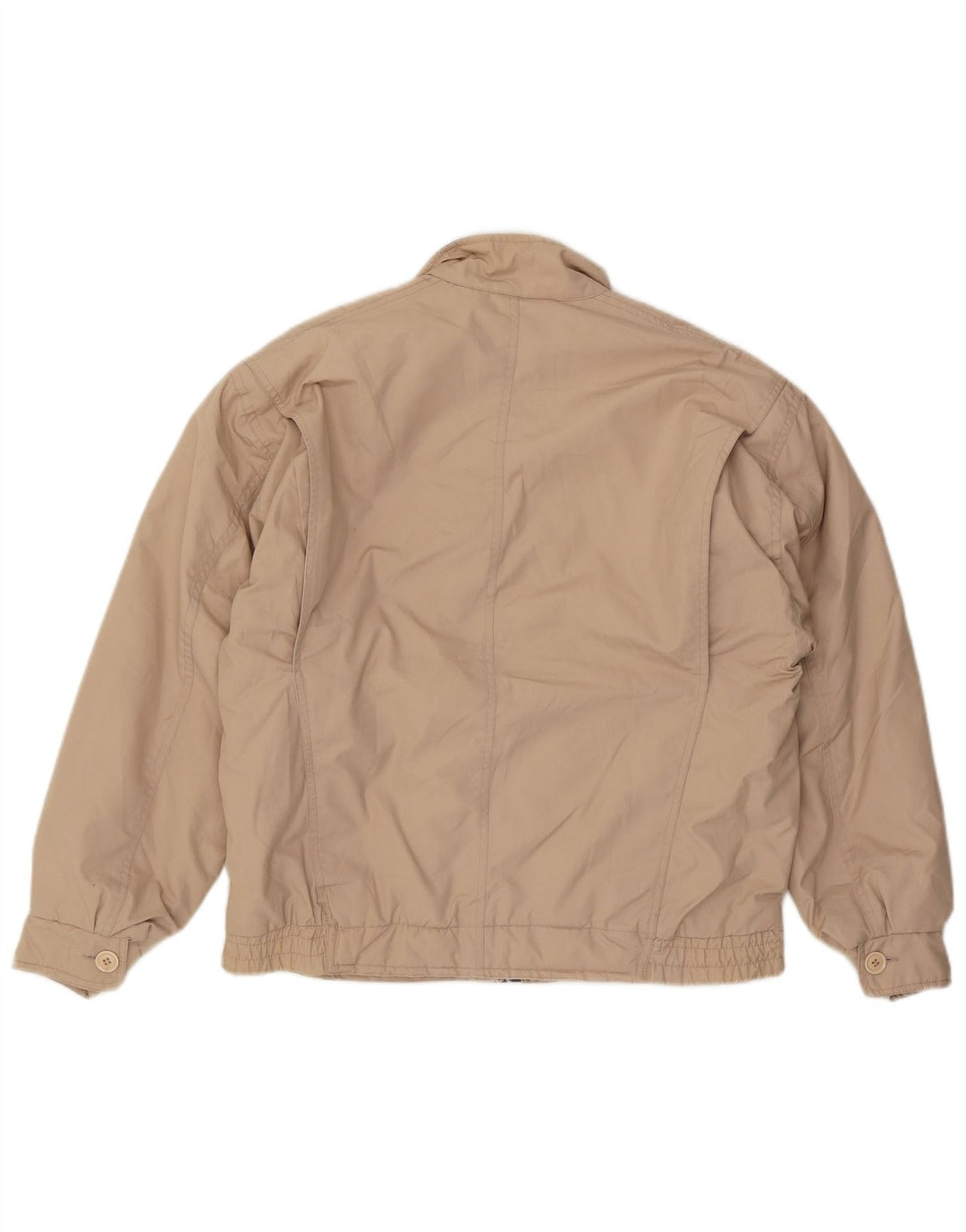 Bomber con cappuccio da uomo LONDON FOG UK 38 Poliestere beige medio