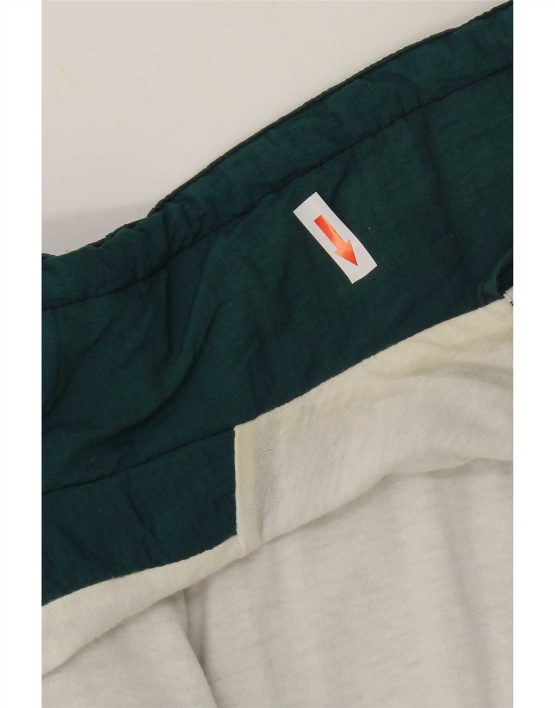 Giacca antipioggia grafica da uomo Crane UK 40 Large Verde Nylon colorblock