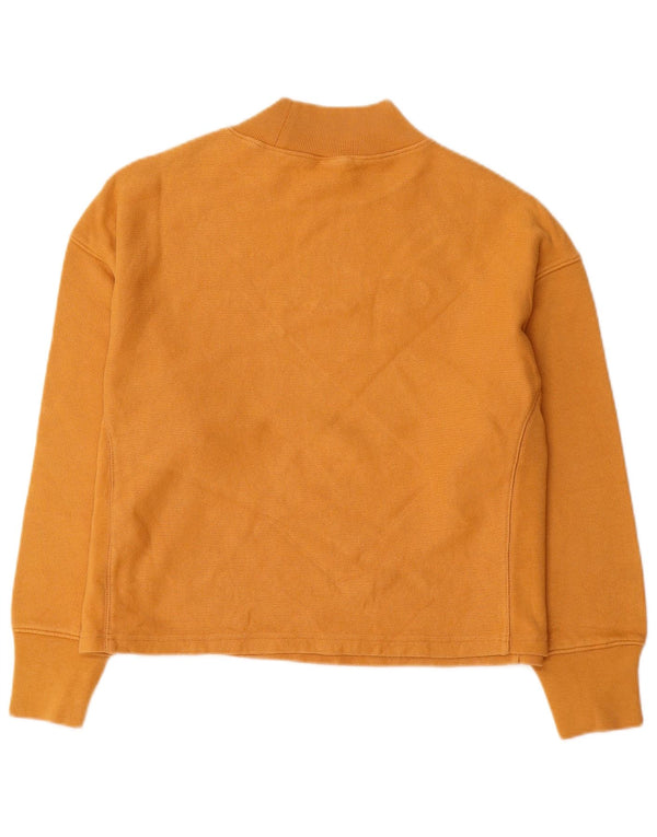Felpa oversize con grafica da donna Champion UK 10 Small Giallo