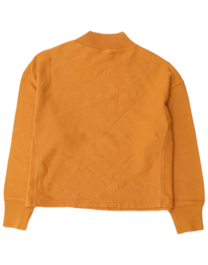 Felpa oversize con grafica da donna Champion UK 10 Small Giallo