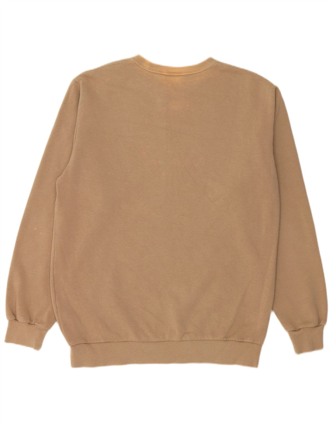 Felpa da uomo ADIDAS maglione cotone beige medio