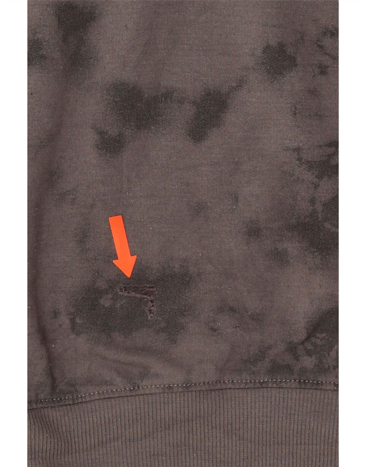 Maglione con cappuccio LEVI'S per ragazzi 13-14 anni Poliestere grigio tie-dye