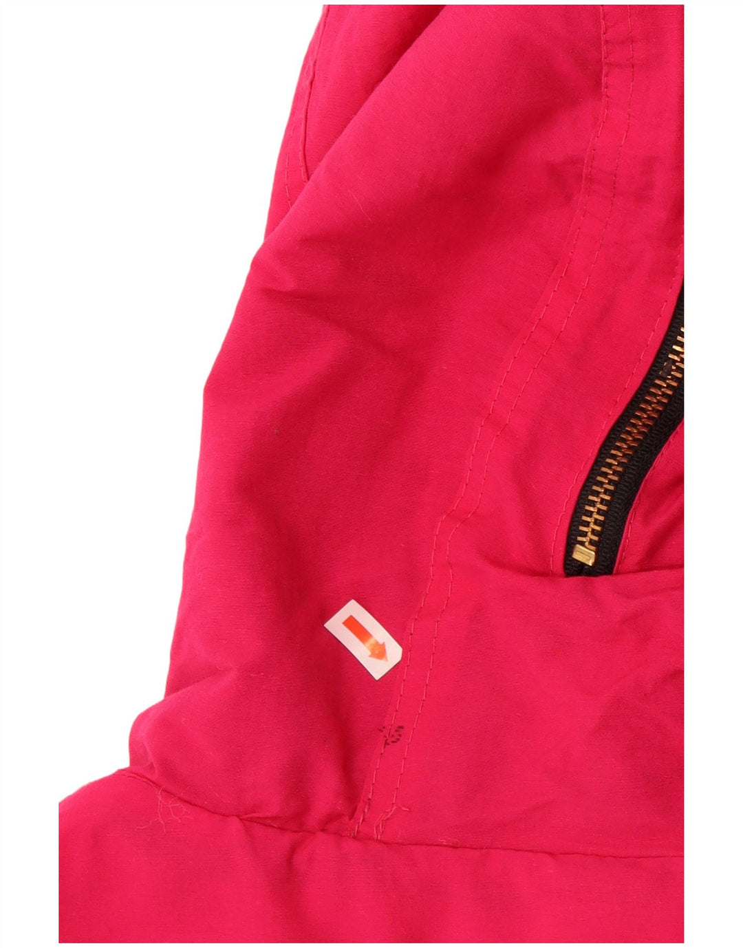 Giacca a vento grafica oversize da donna VINTAGE UK 14 rosa medio