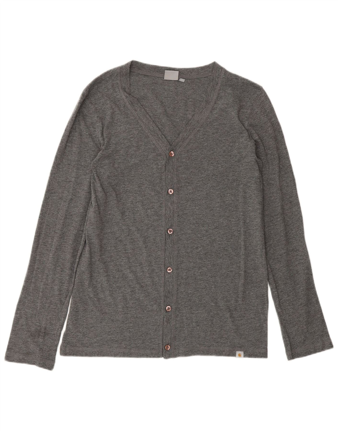 Maglione cardigan da donna Carhartt UK 14 Cotone grigio medio