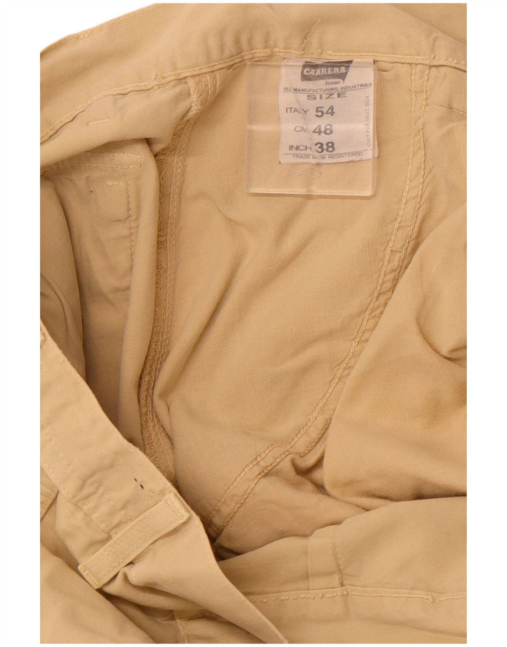 Pantaloncini cargo da uomo CARRERA IT 54 2XL W38 Cotone beige