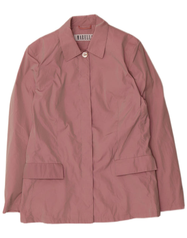 Giacca utility da donna Marella UK 14 Large Rosa Poliestere