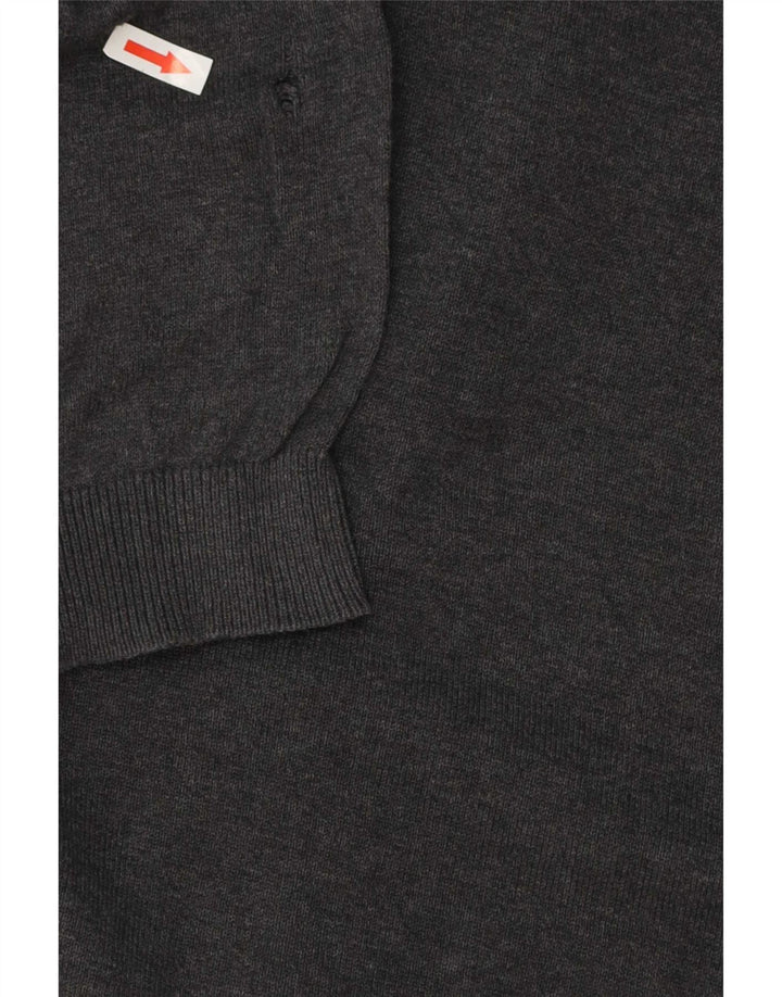 Maglione Marks & Spencer da ragazzo con scollo a V 15-16 anni in cotone grigio