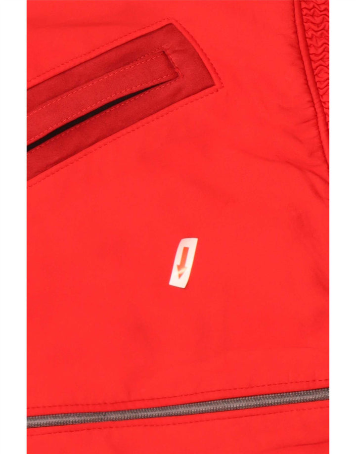 Giacca vintage da uomo IT 52 XL Poliuretano rosso