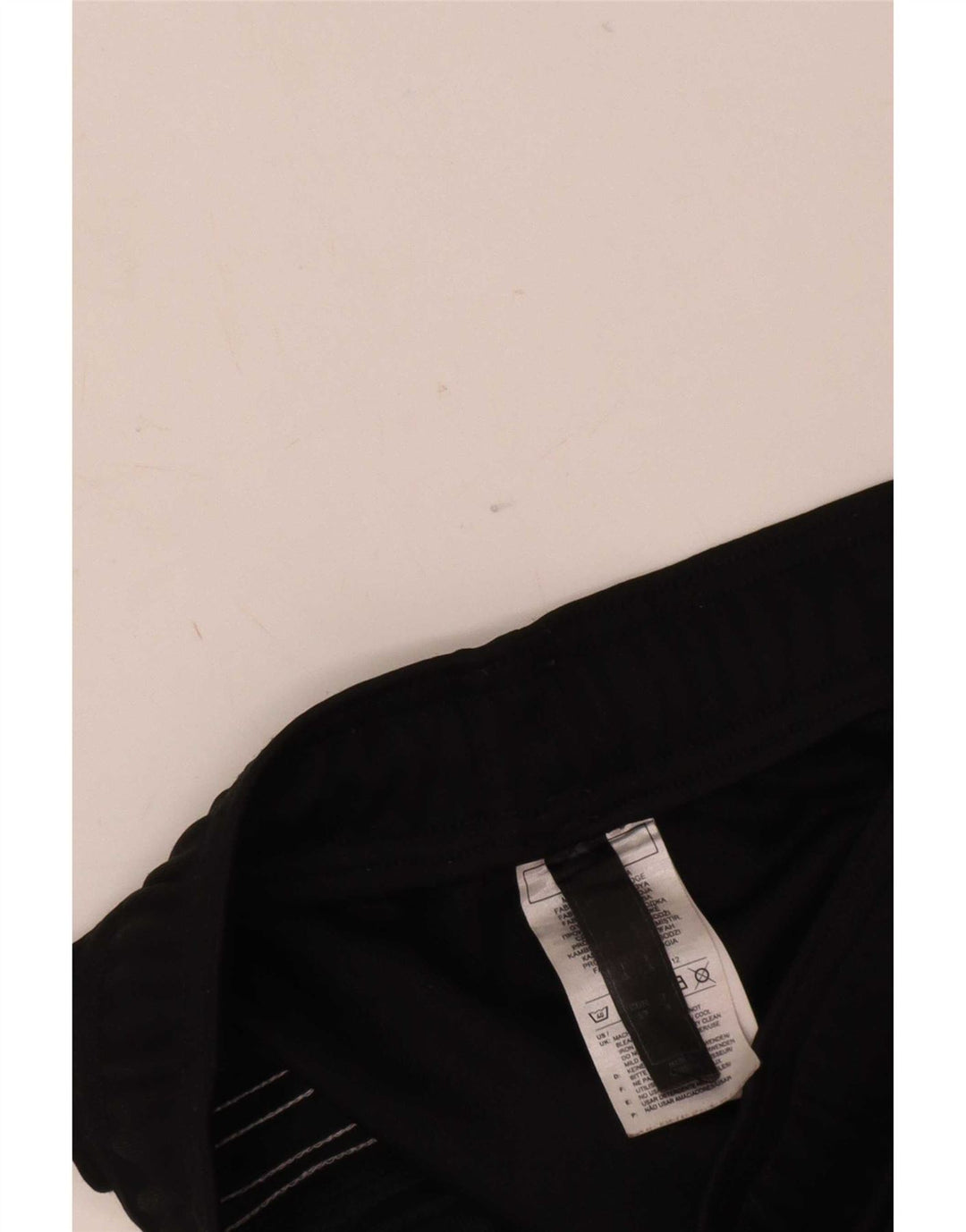Pantaloni da tuta Adidas Aeroready da uomo piccoli in poliestere nero