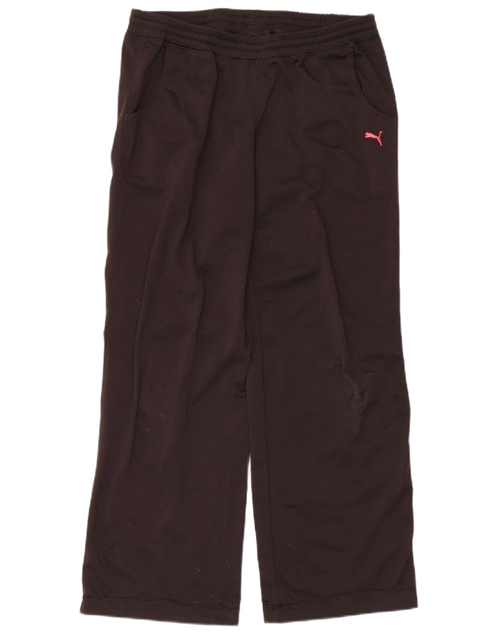 Pantaloni da tuta da donna PUMA UK 14 Large Nero Poliestere