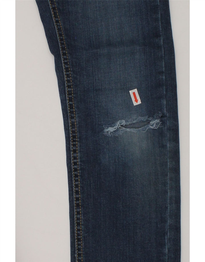 LEVI'S Girls Performance Slim Jeans 7-8 Years W24 L25  Navy Blue | Vintage Levi's | Thrift | Second-Hand Levi's | Used Clothing | Messina Hembry 