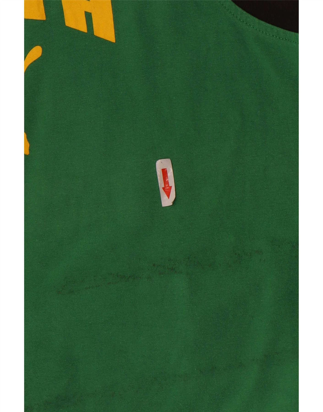 Canotta grafica da uomo Puma color block verde medio