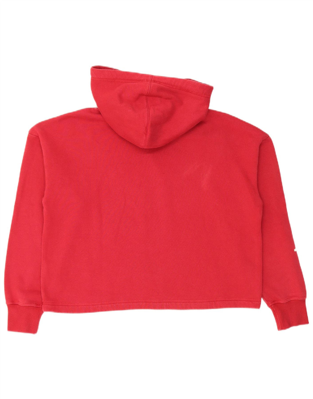 Maglione corto con cappuccio oversize da donna Champion UK 14 cotone rosso medio