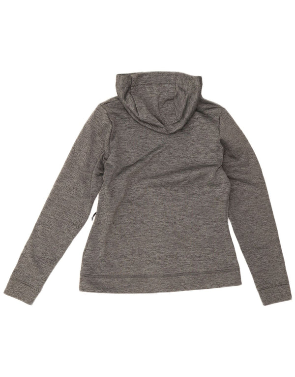 Felpa con cappuccio e zip da donna The North Face UK 12 Poliestere grigio medio