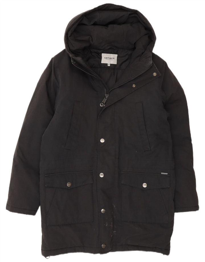 Giacca Parka con cappuccio Tropper da uomo Carhartt UK 34 XS Poliestere nero