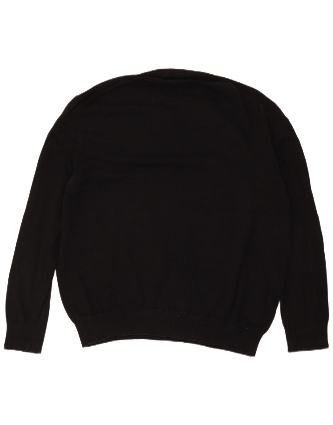 Maglione maglione con scollo a V da uomo Marks & Spencer 2XL cotone nero