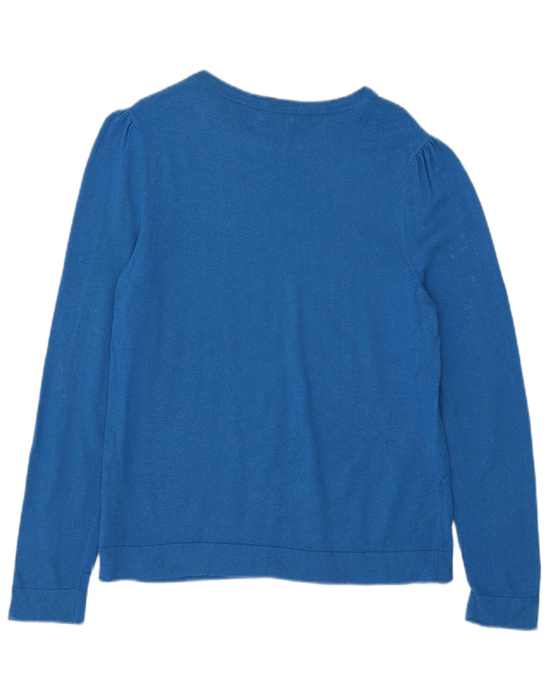 Maglione da donna con scollo a barca Hobbs UK 12 Viscosa blu medio