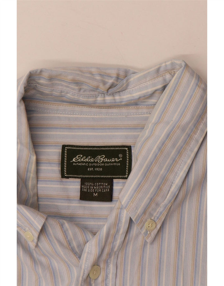Camicia da uomo EDDIE BAUER in cotone a righe blu medio