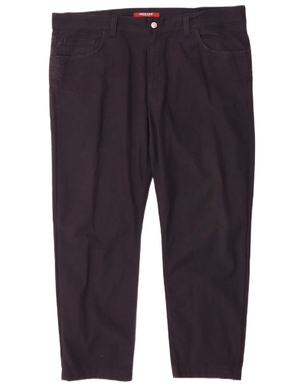 Pantaloni casual slim da uomo Carrera W42 L28 cotone blu navy
