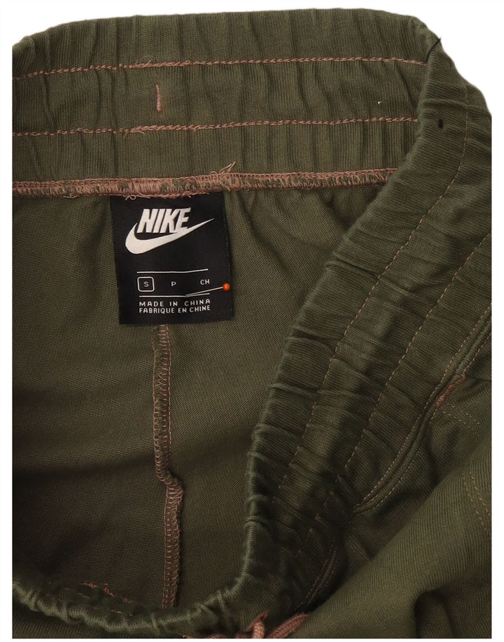 Pantaloni da tuta da donna NIKE UK 10 piccoli in cotone verde