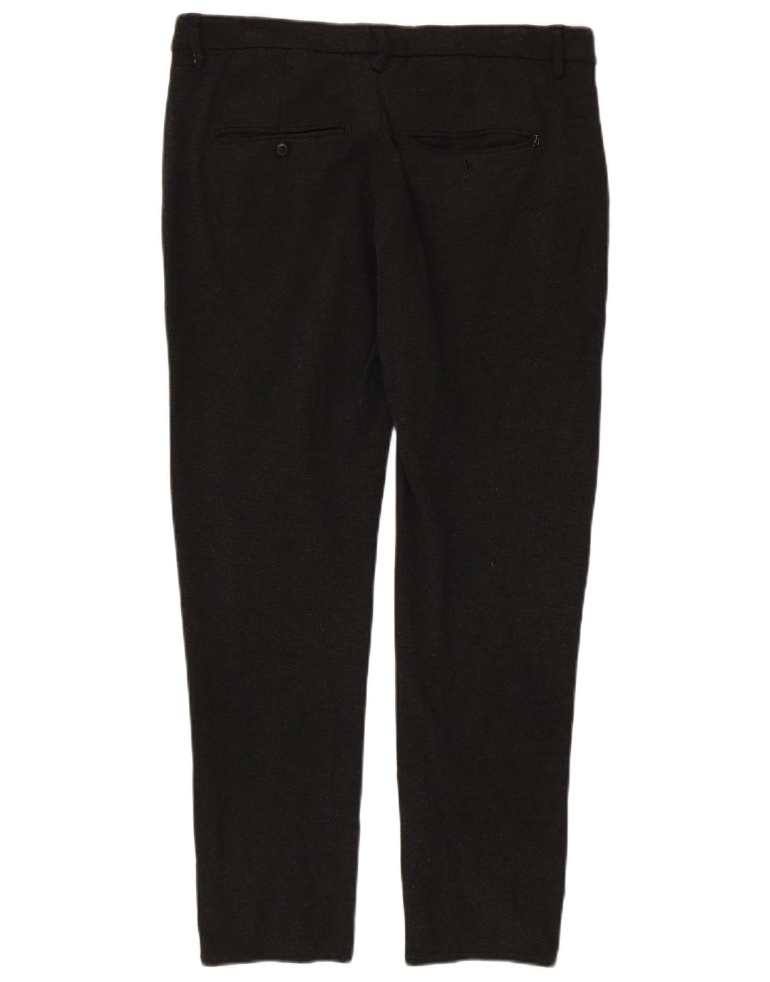 Pantaloni Chino Slim Uomo Dondup W36 L28 Viscosa Nera