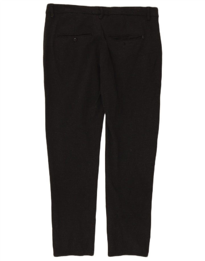 Pantaloni Chino Slim Uomo Dondup W36 L28 Viscosa Nera