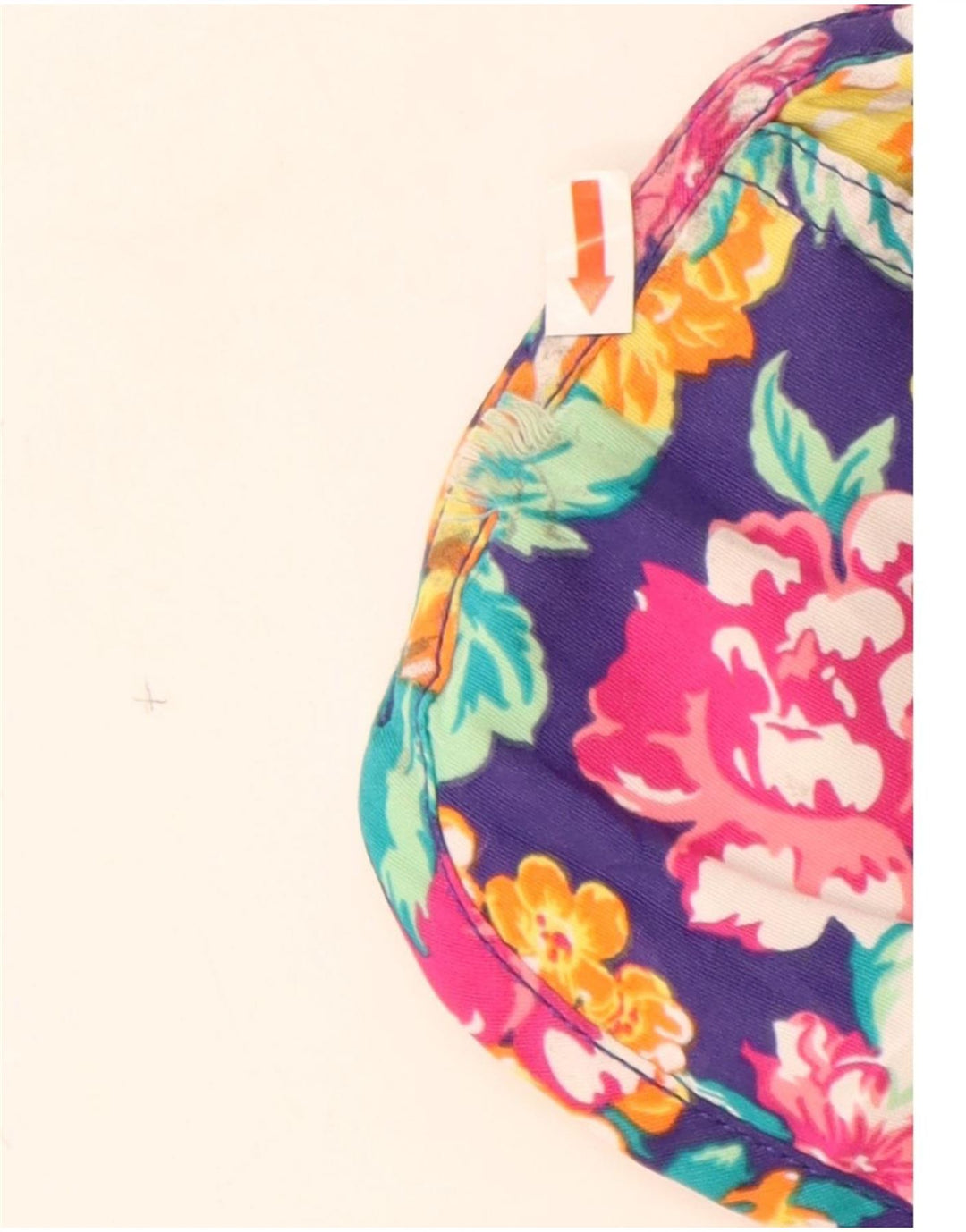 Pantaloni caldi donna BENETTON W26 piccoli floreali multicolori