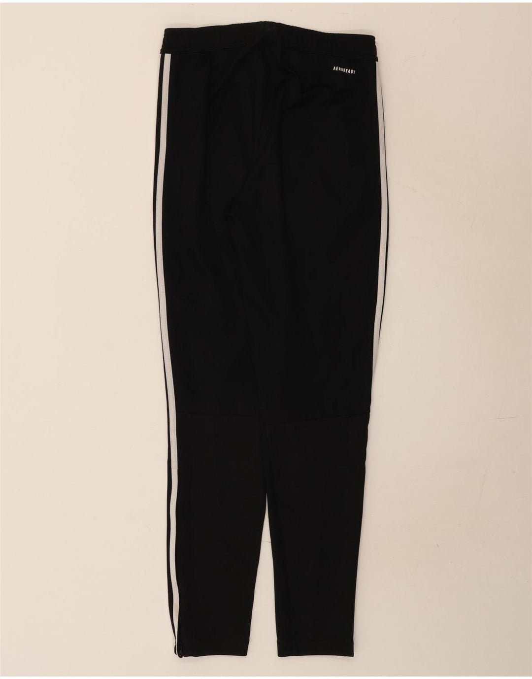 Pantaloni da tuta Adidas Aeroready da uomo piccoli in poliestere nero