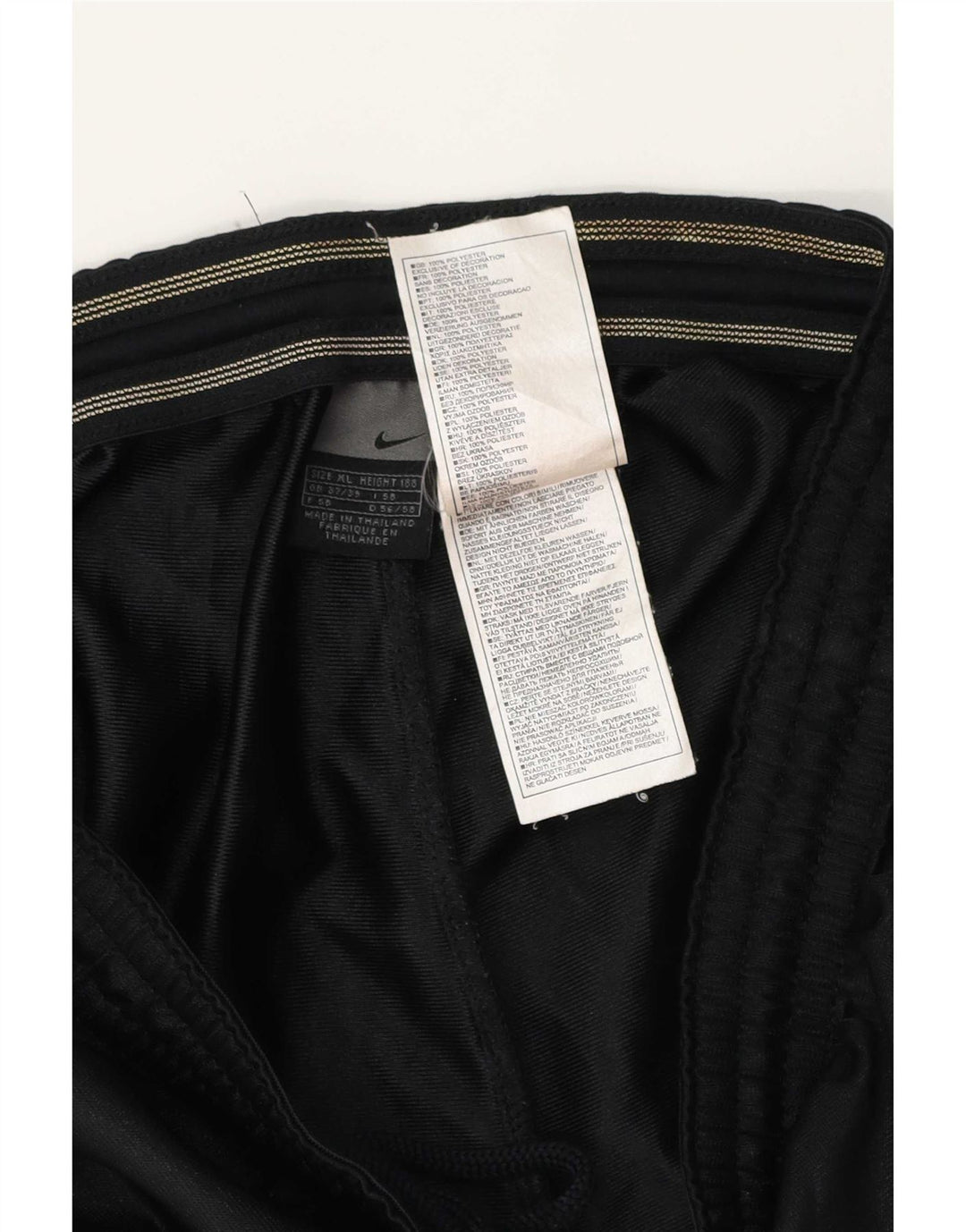 Pantaloncini sportivi Nike da uomo XL in poliestere nero