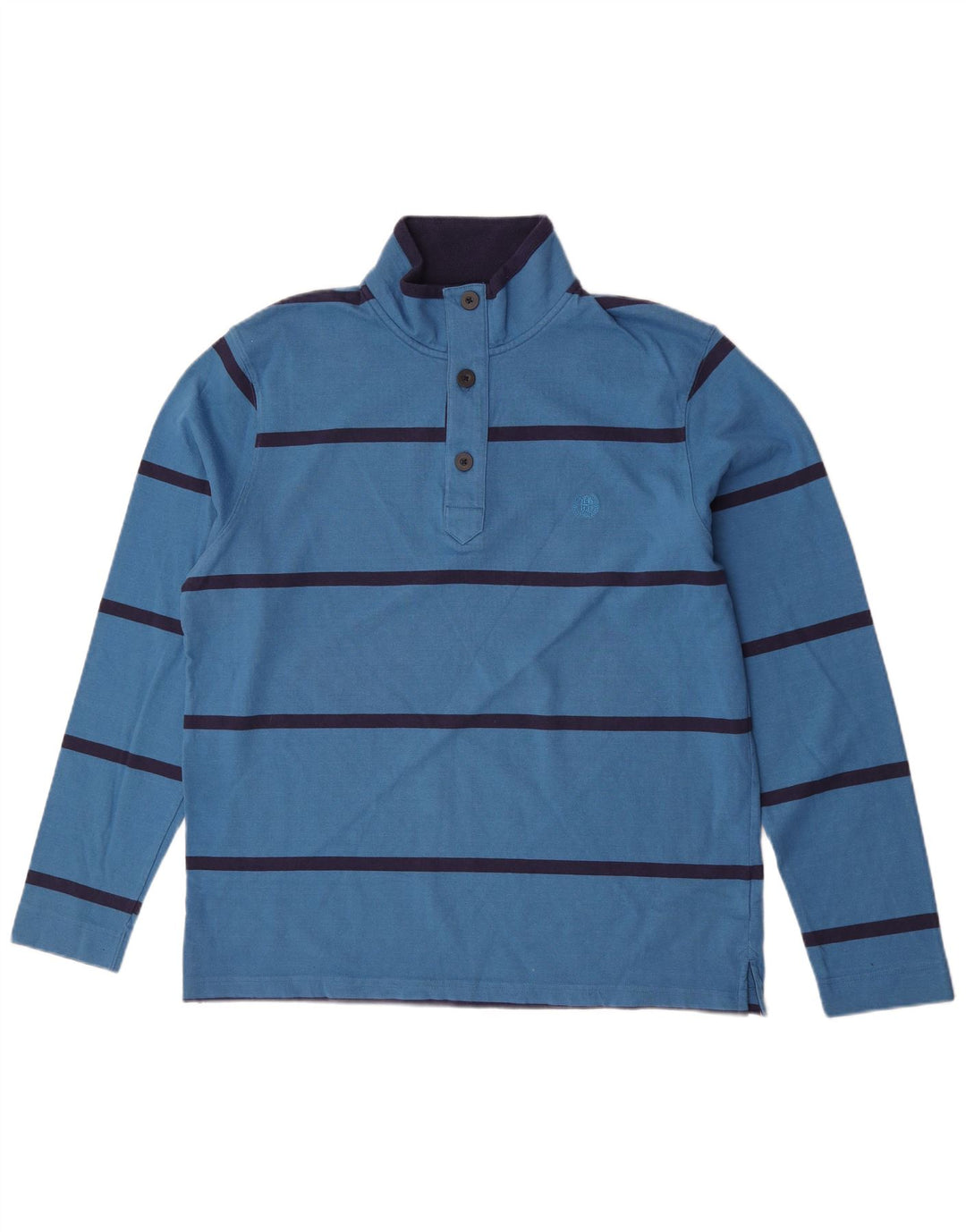 Marks & Spencer Felpa da uomo Blue Harbour Maglione grande a righe blu