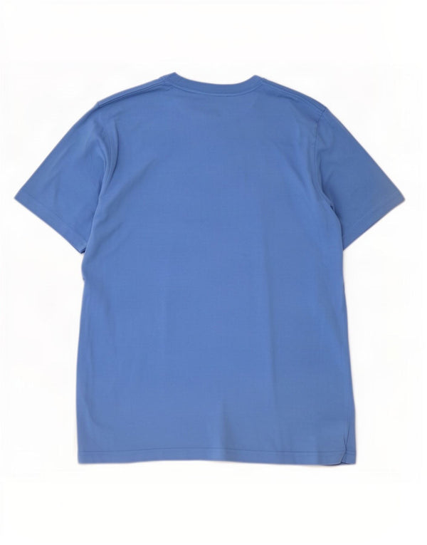 T-shirt grafica Nike da uomo con vestibilità standard, XL, in cotone blu