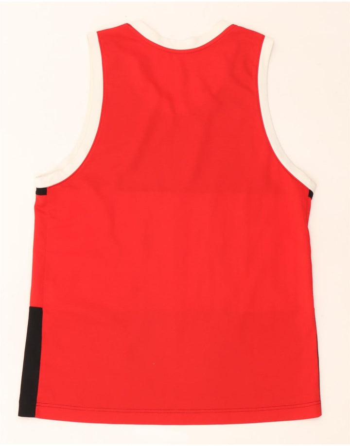 Canotta grafica Nike Dri Fit da uomo, grande, color block nero