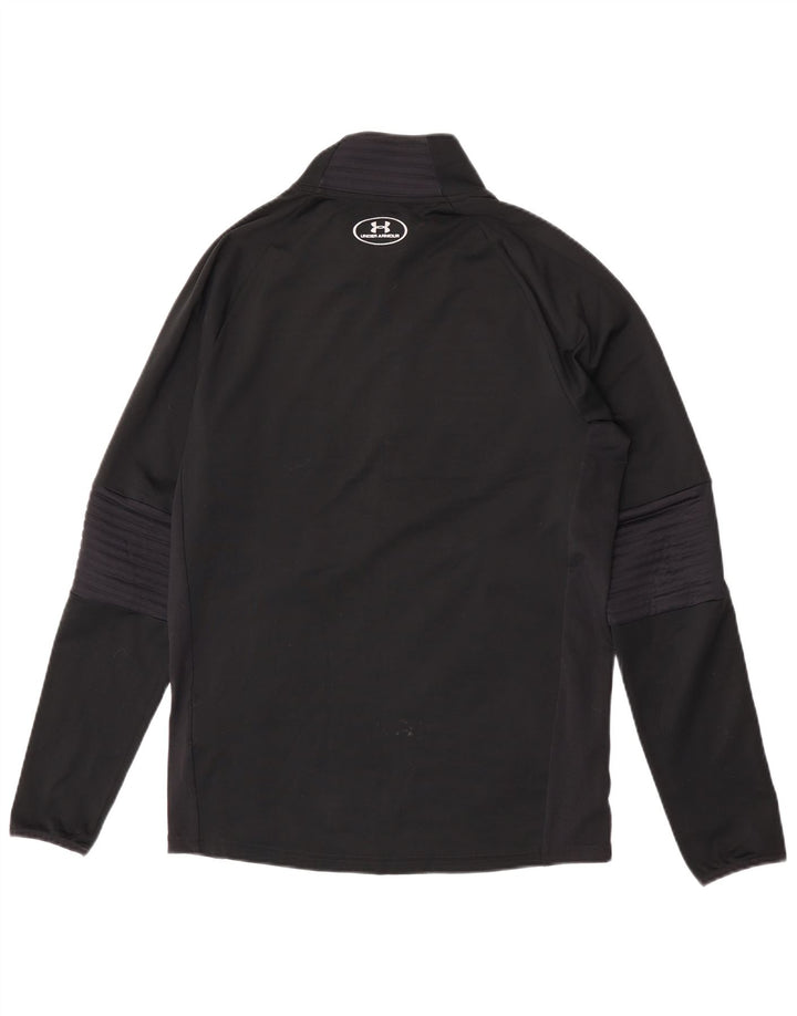 Giacca da ginnastica da uomo Under Armour piccola in poliestere nero