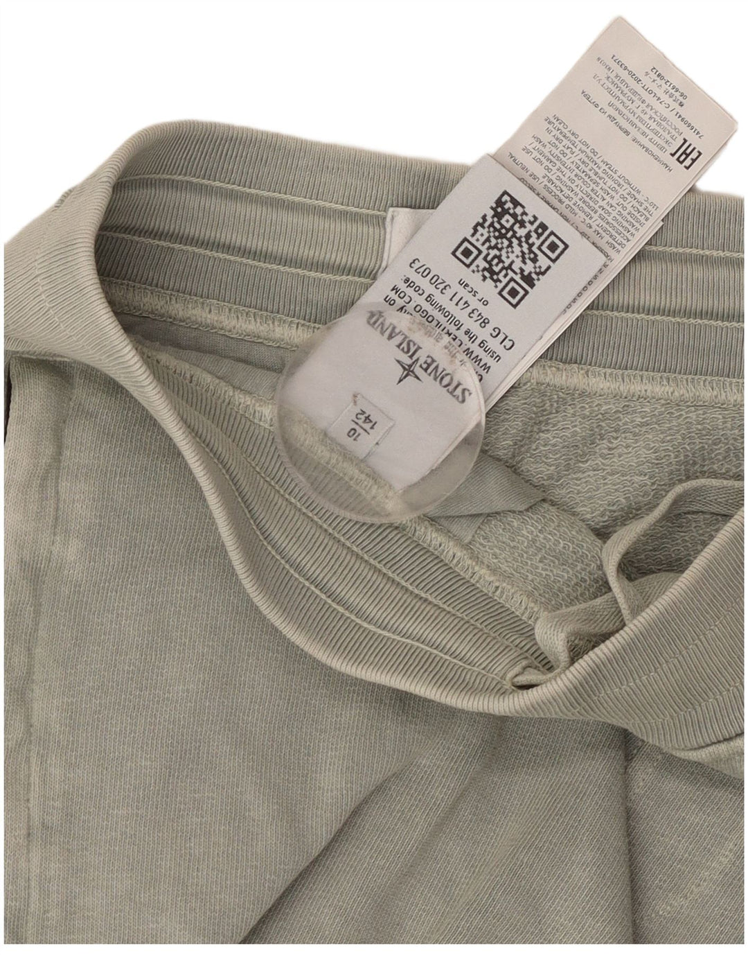 Pantaloncini sportivi da bambino Stone Island 9-10 anni in cotone grigio