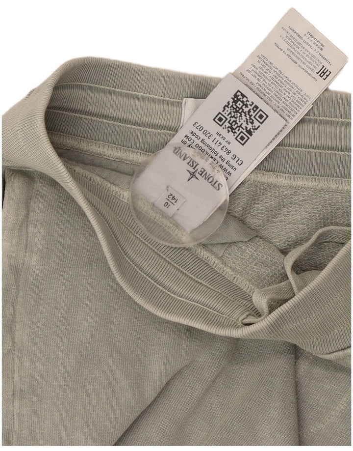 Pantaloncini sportivi da bambino Stone Island 9-10 anni in cotone grigio