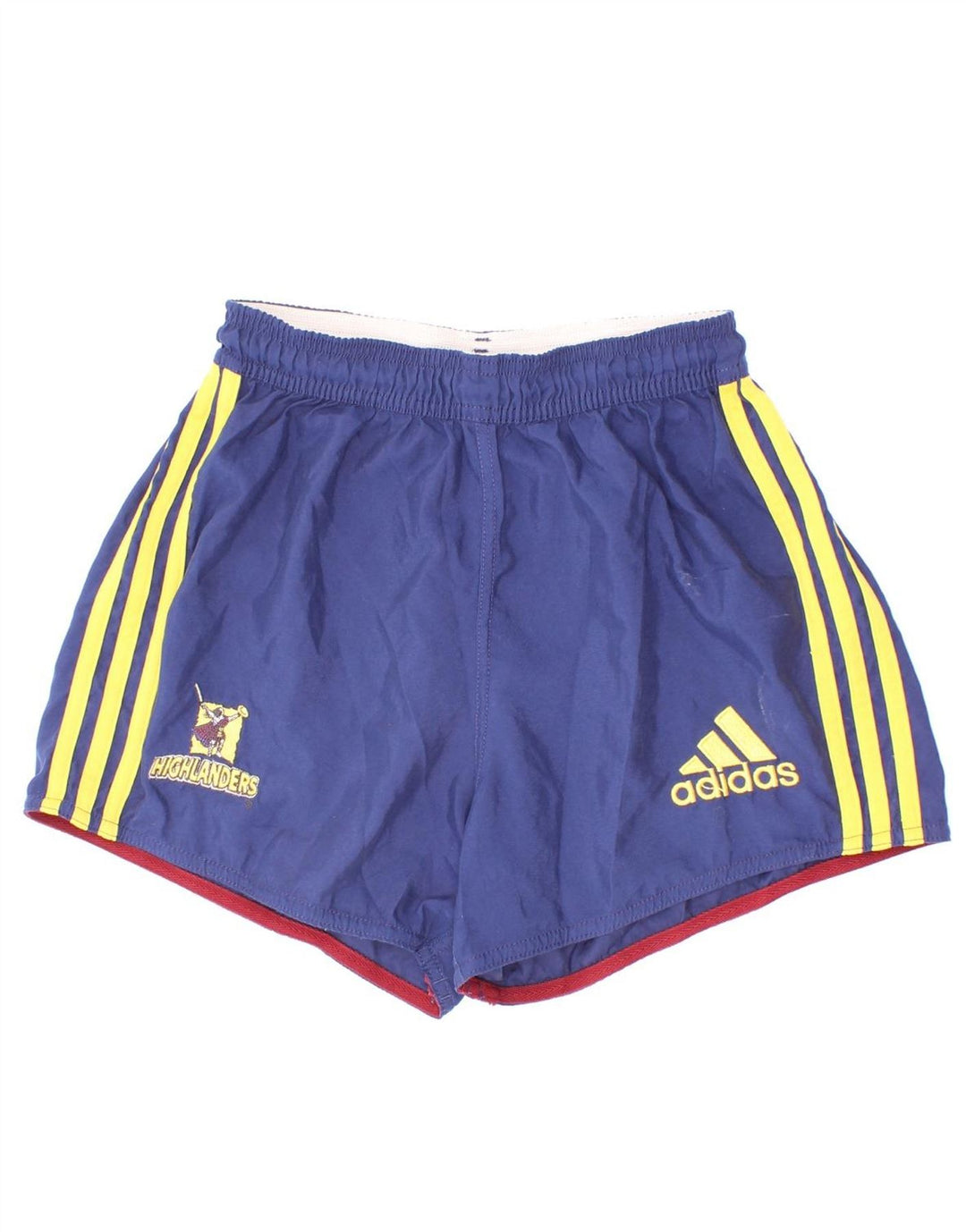 Pantaloncini sportivi Adidas da ragazzo con grafica 9-10 anni piccoli in poliestere blu navy