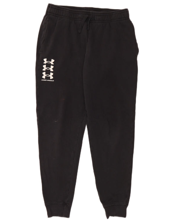Under Armour Uomo Cold Gear Graphic Pantaloni da tuta Joggers Large Nero