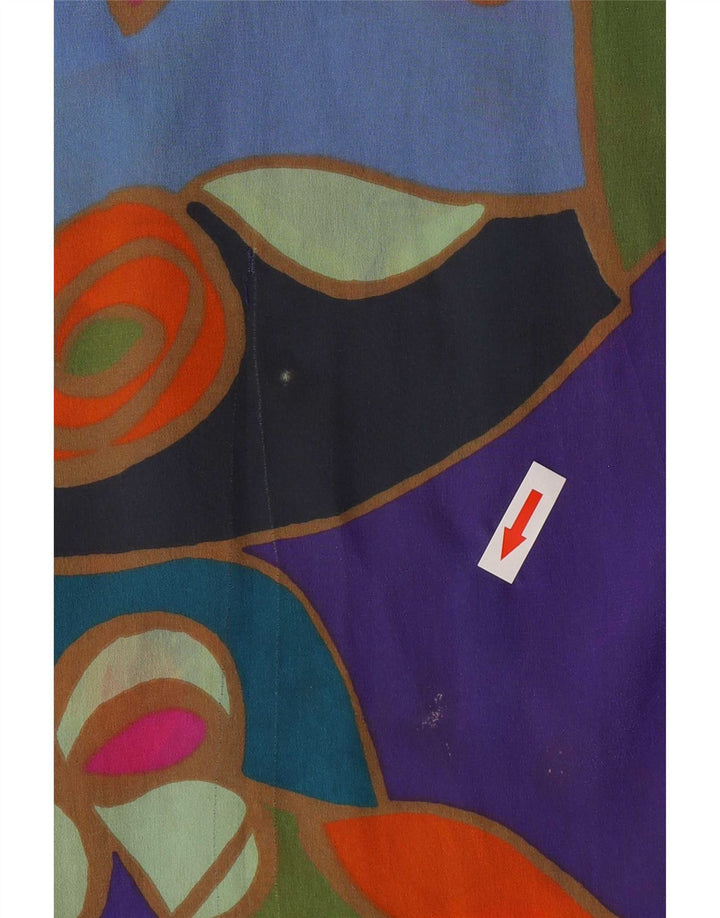 Camicia a maniche corte da donna Elite IT 46 Large Acetato multicolore