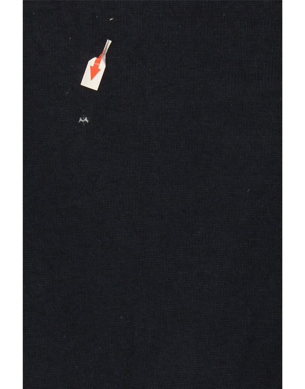 Maglione cardigan da uomo Lacoste taglia 6 XL cotone blu navy
