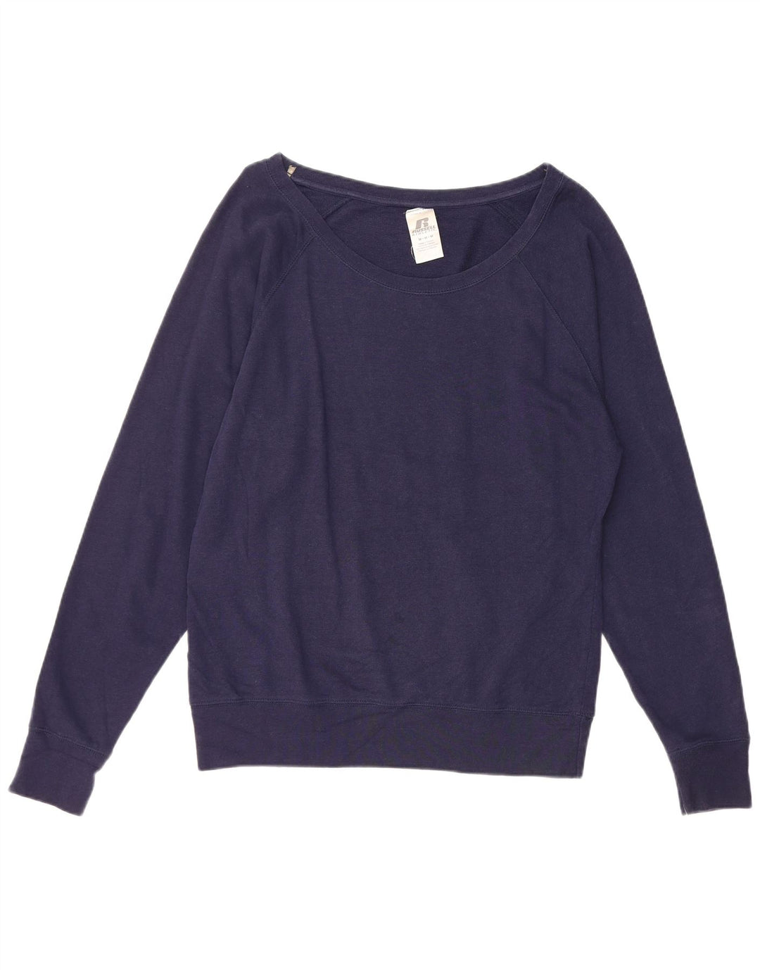 Felpa da donna RUSSELL ATHLETIC UK 14 cotone blu navy medio
