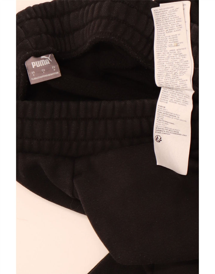 Pantaloni da tuta da uomo PUMA piccoli in cotone nero