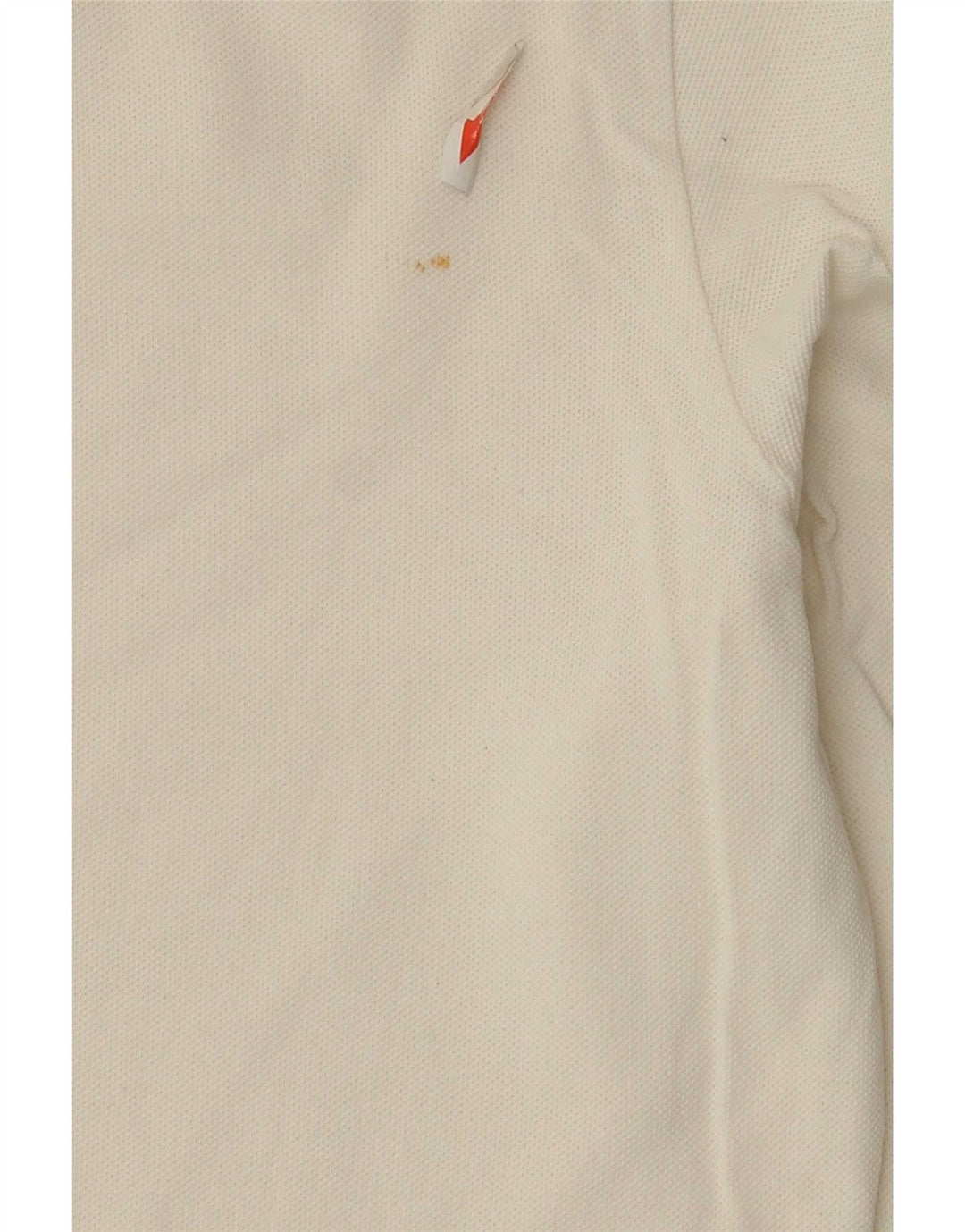 Polo da donna a maniche lunghe Lacoste taglia 44 grande bianca