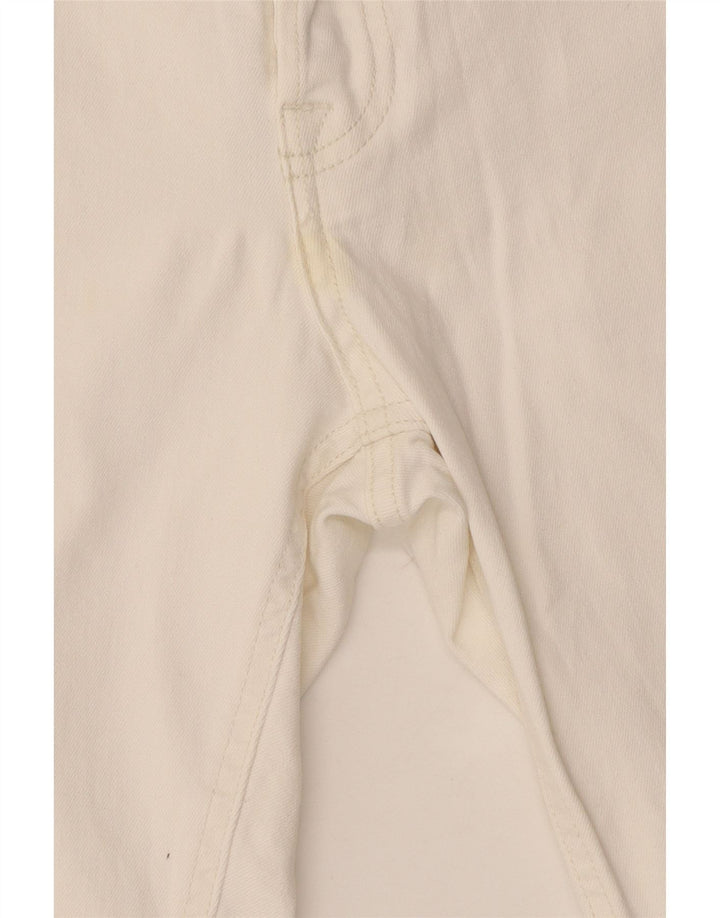 JACK & JONES Pantaloncini di jeans vestibilità regolare da uomo medi W32 cotone bianco