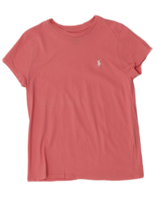 Polo Ralph Lauren Womens T-Shirt Top UK 10 Small Pink