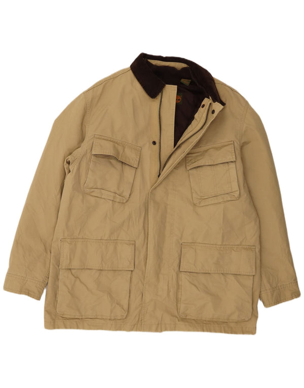 Giacca a vento da uomo Timberland UK 42 XL Nylon beige