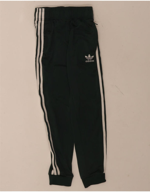 Pantaloni della tuta da ragazzo Adidas Joggers 9-10 anni poliestere verde