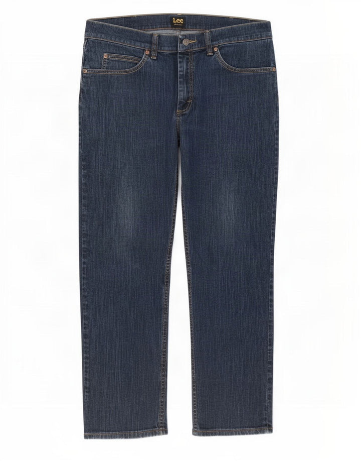 Jeans dritti da uomo Lee W36 L29 cotone blu