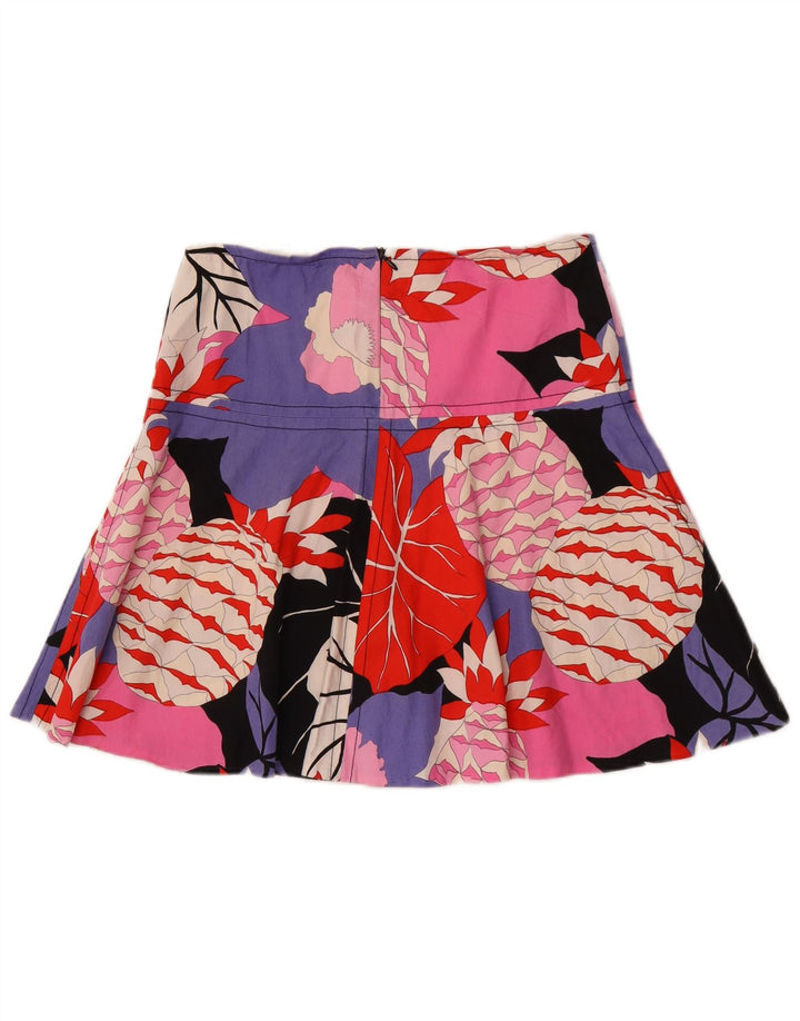 Minigonna da donna Pinko UK 8 piccola W30 floreale multicolore