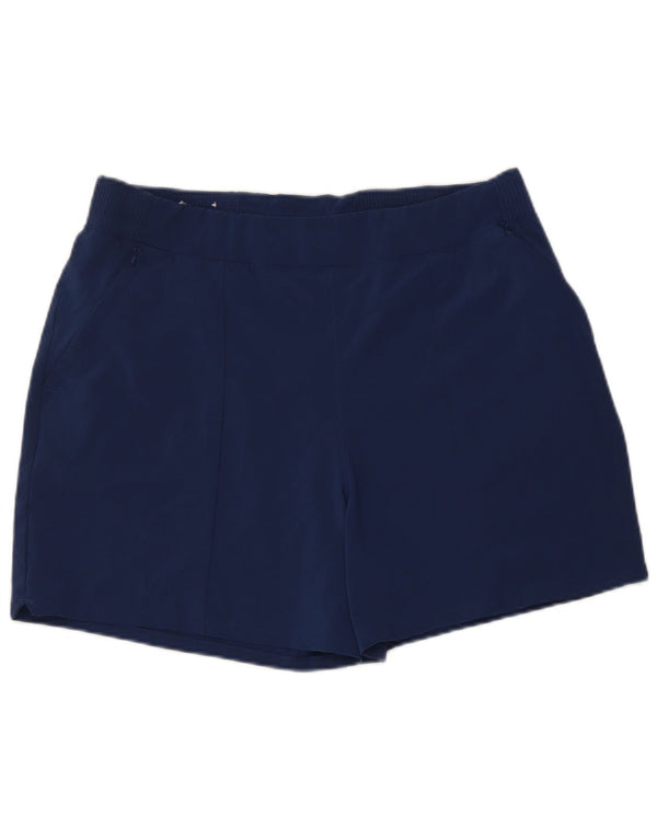 Pantaloncini casual da donna Columbia Large W32 in poliestere blu navy