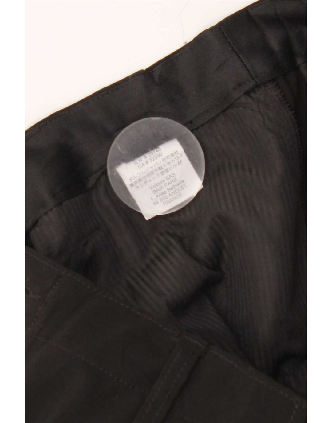 Pantaloncini cargo da uomo Volcom W36 grandi neri
